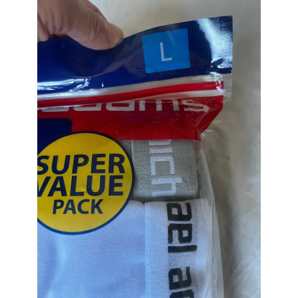 Michael Adams Mens 8 Pack Boxer Briefs Multi Color Cotton Blend Size Large L NEW